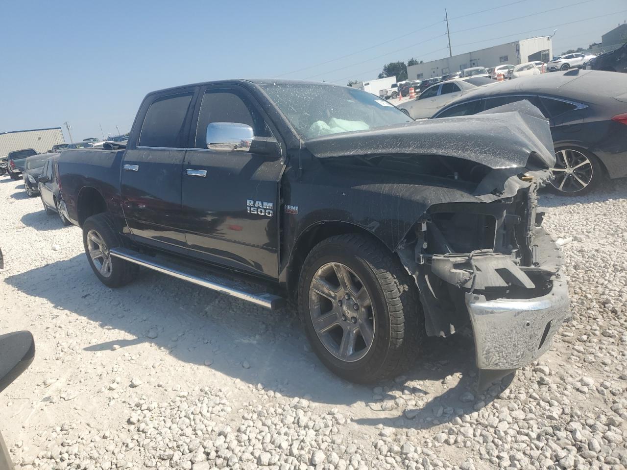 2017 RAM 1500 VIN 1C6RR6LT4HS763443 Copart auction photo, all over damage thumbnail 4