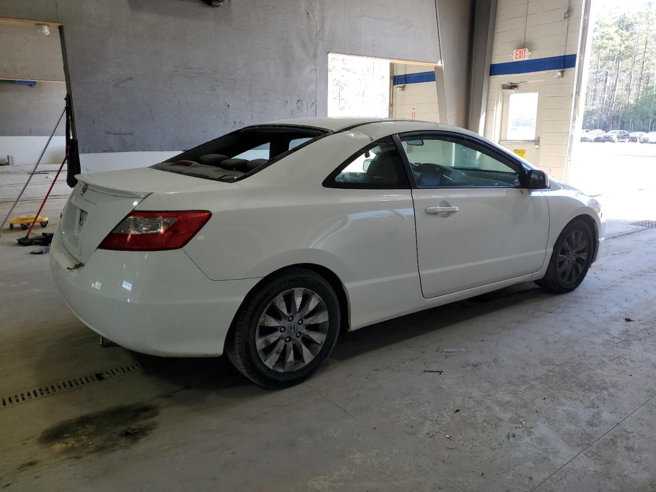 2010 Honda Civic VIN 2HGFG1B96AH532844 Copart auction photo, top/roof / rear end damage thumbnail 3