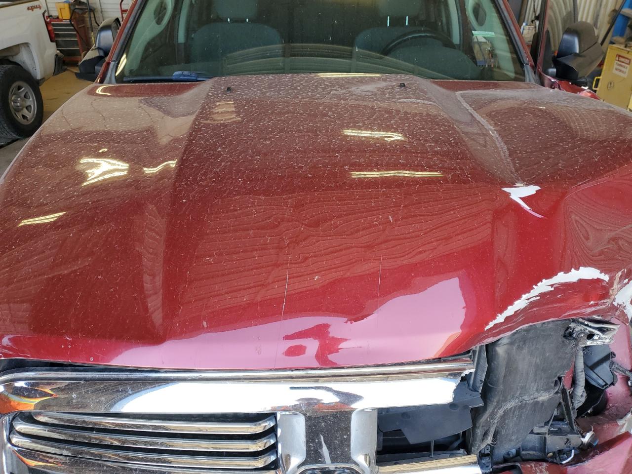 2015 RAM 1500 VIN 1C6RR7LT3FS690441 Copart auction photo, front end / hail damage thumbnail 11
