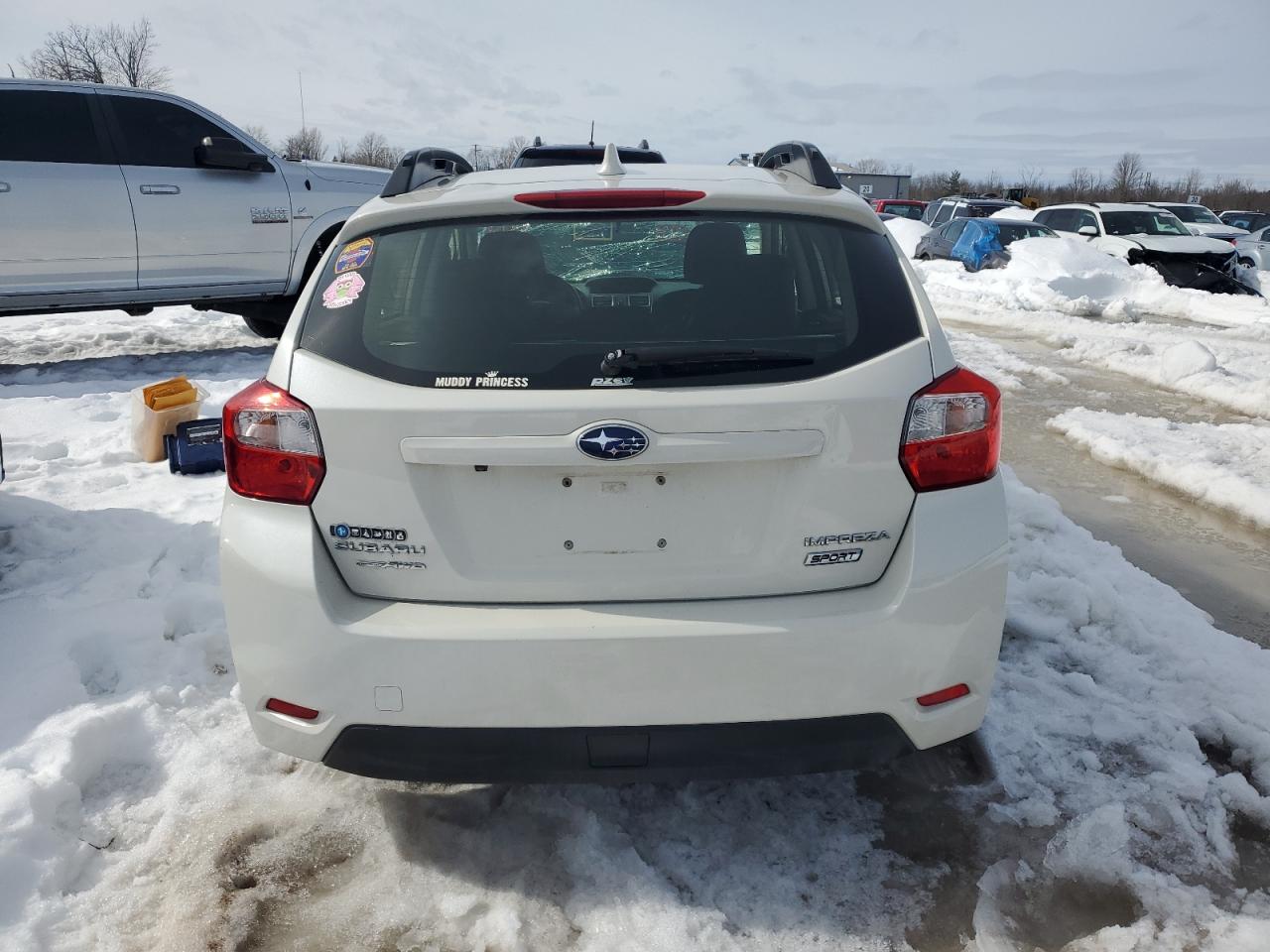 2016 Subaru Impreza VIN JF1GPAS67G8208492 Copart auction photo, front end damage thumbnail 6