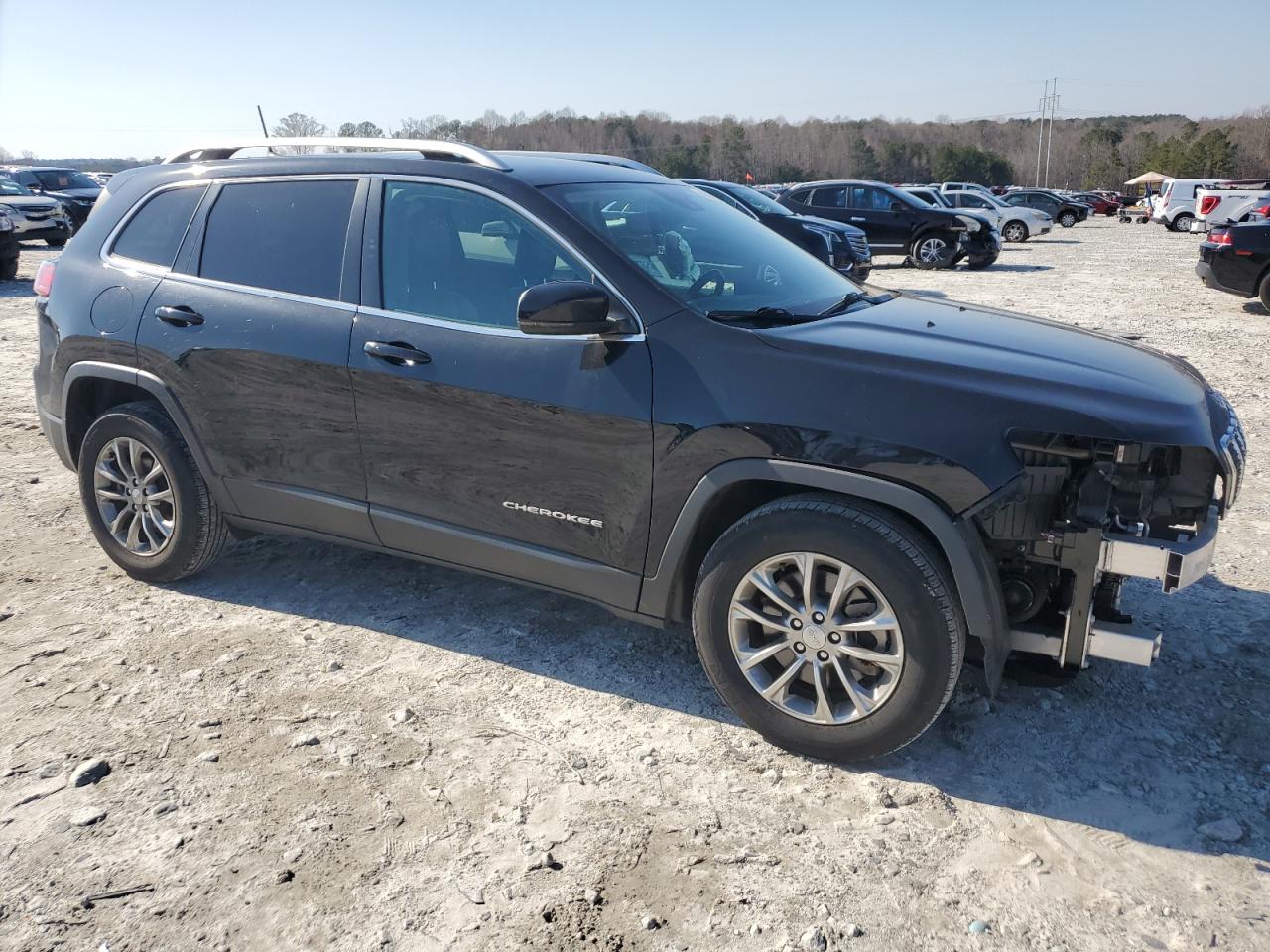 2021 Jeep Grand Cherokee VIN 1C4PJLLB9MD112353 Copart auction photo, front end damage thumbnail 4