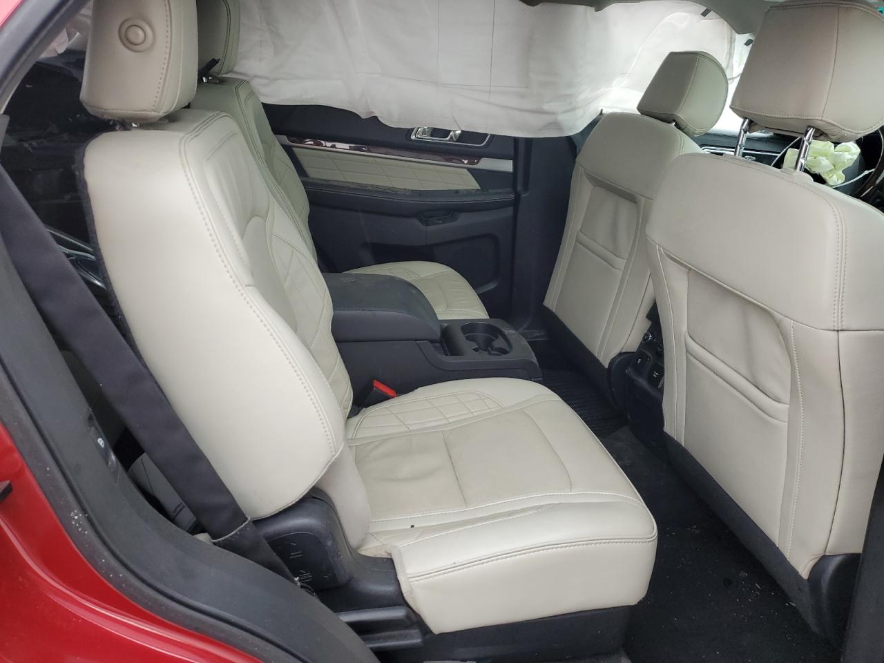 2016 Ford Explorer VIN 1FM5K8HT4GGC58404 Copart auction photo, all over damage thumbnail 10