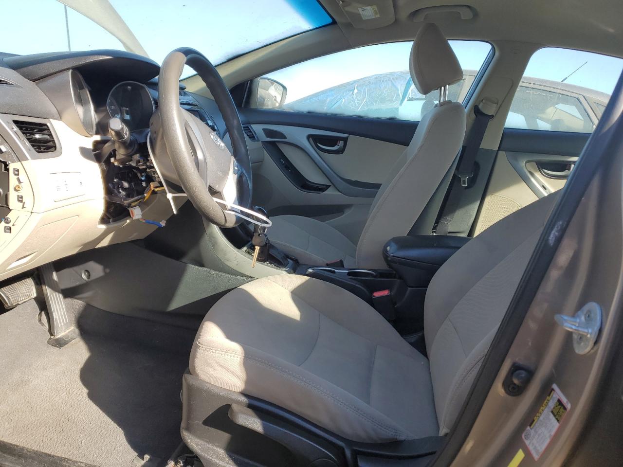 2015 Hyundai Elantra VIN 5NPDH4AE1FH614854 Copart auction photo, all over damage thumbnail 7