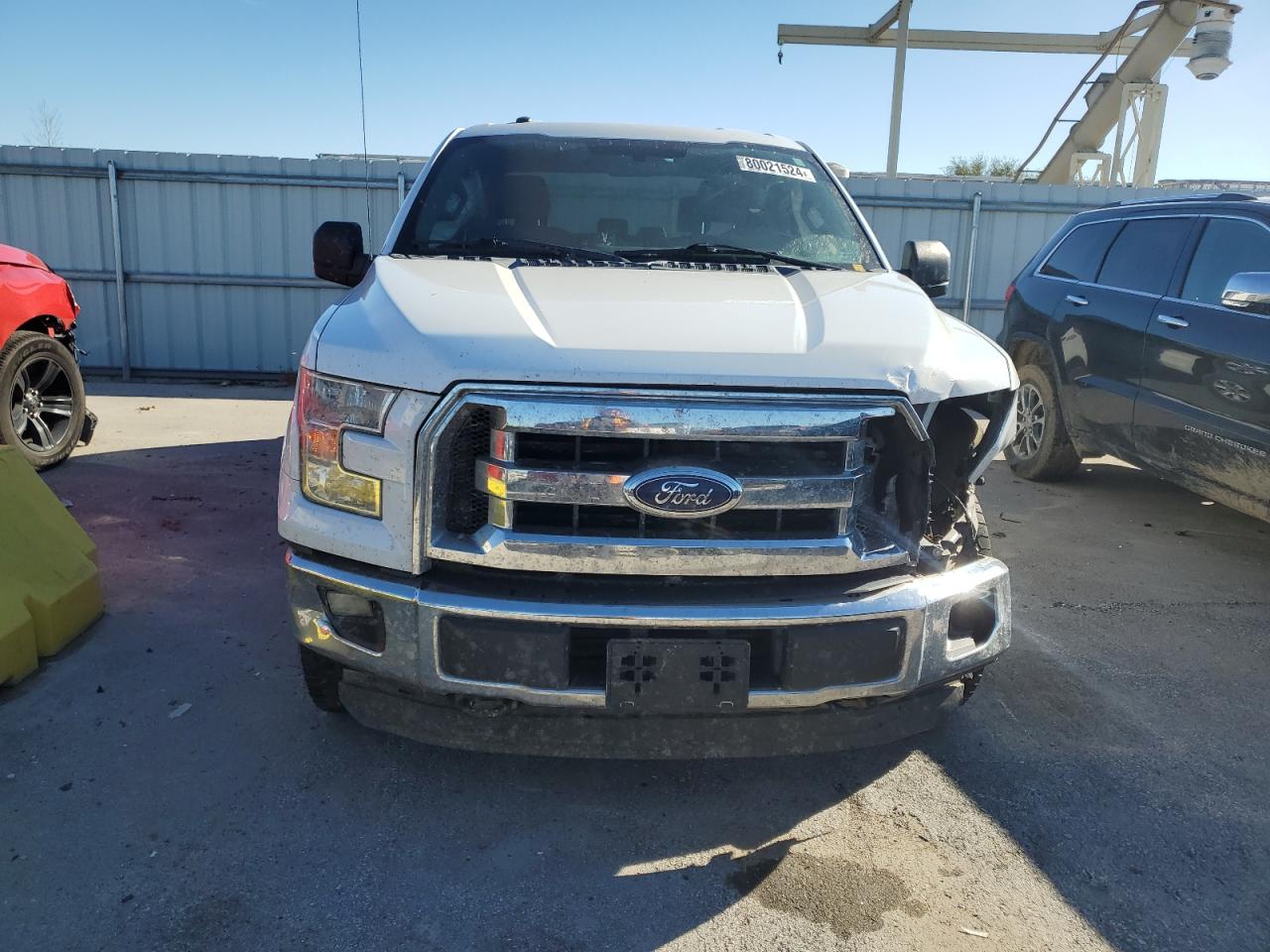 2016 Ford F-150 VIN 1FTEW1EG6GFA23029 Copart auction photo, front end damage thumbnail 5