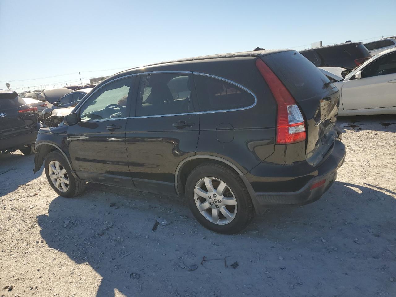 2008 Honda CR-V VIN JHLRE38768C046229 Copart auction photo, front end / rear end damage thumbnail 2