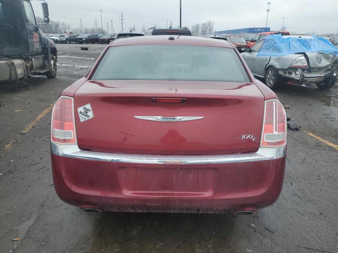 2013 Chrysler 300 VIN 2C3CCAET8DH650276 Copart auction photo, front end damage thumbnail 6