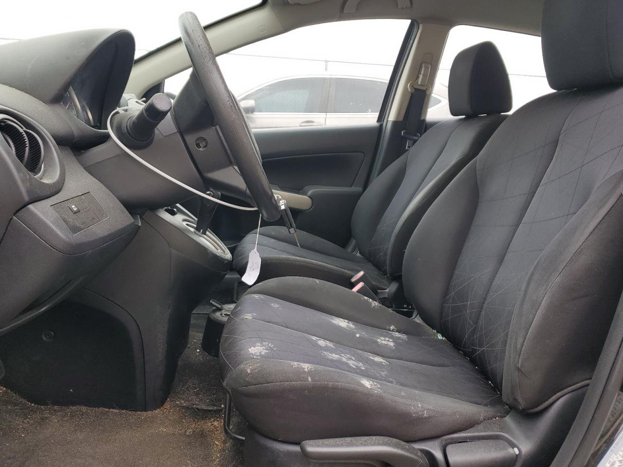 2012 Mazda 2 VIN JM1DE1KY9C0139821 Copart auction photo, side / front end damage thumbnail 7