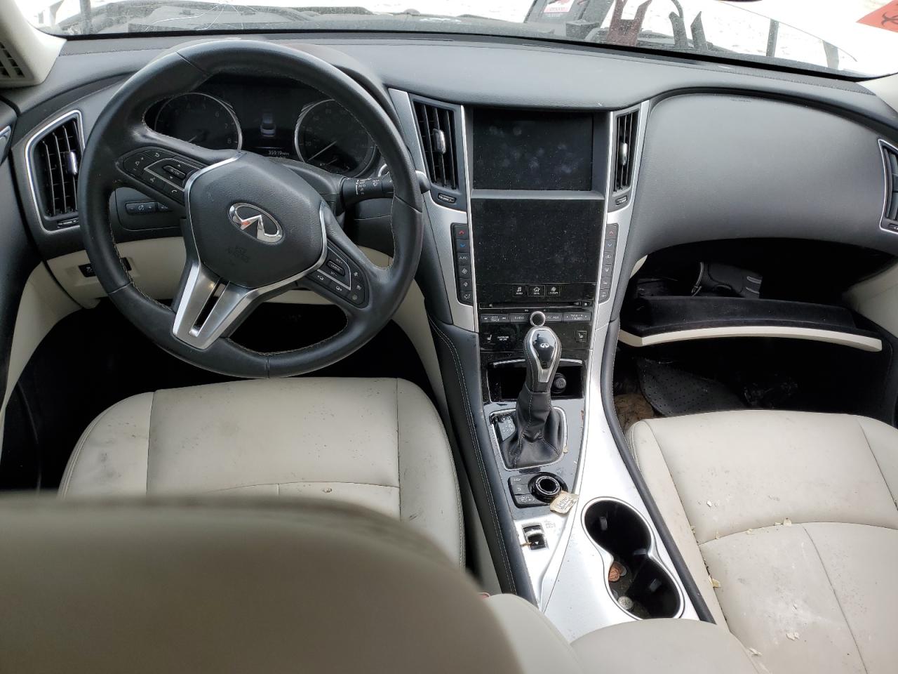 2021 Infiniti Q50 VIN JN1EV7BP8MM704961 Copart auction photo, front end damage thumbnail 8
