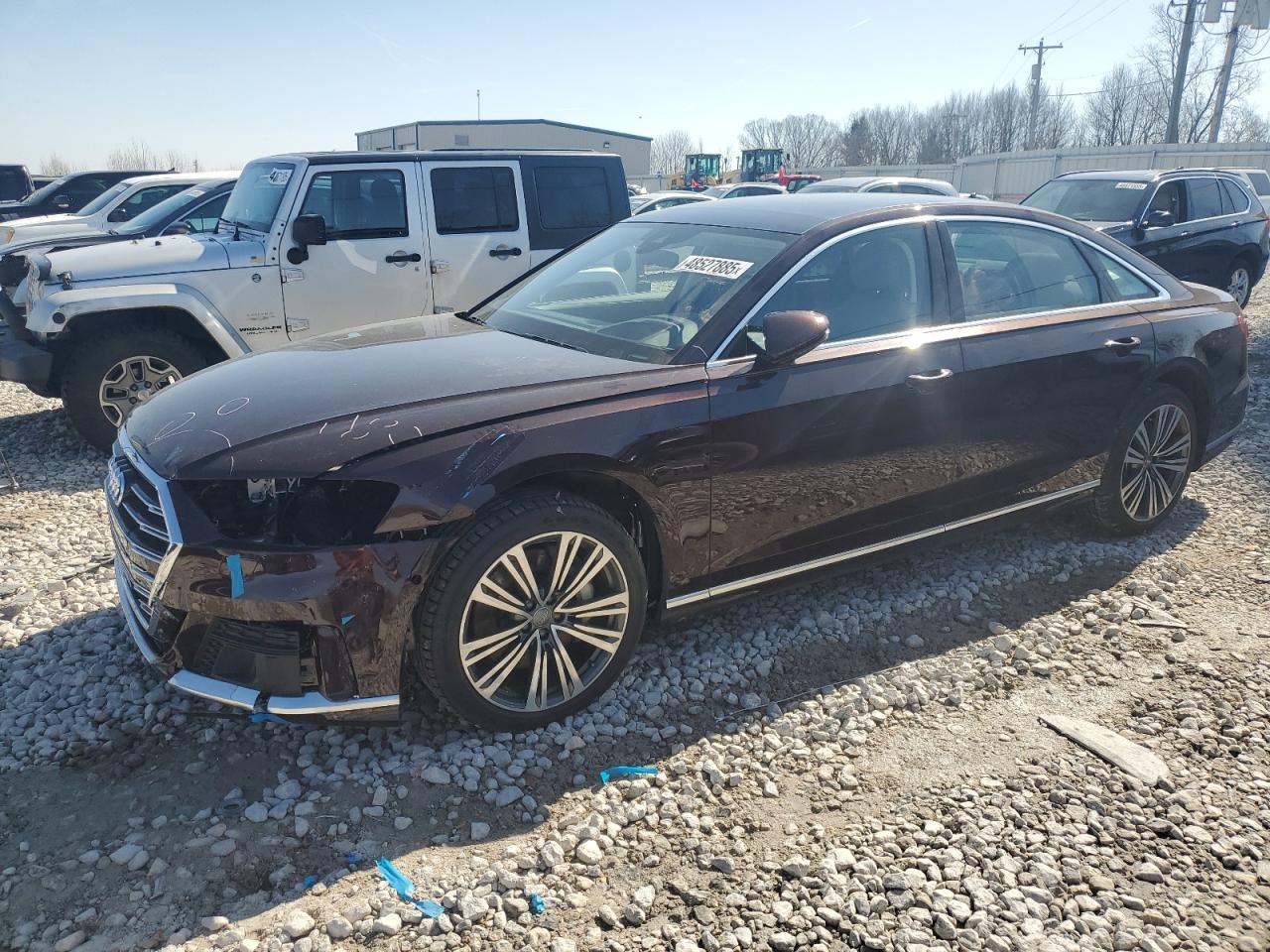 2020 Audi A8 VIN WAU8DAF84LN014109 - Copart auction photo