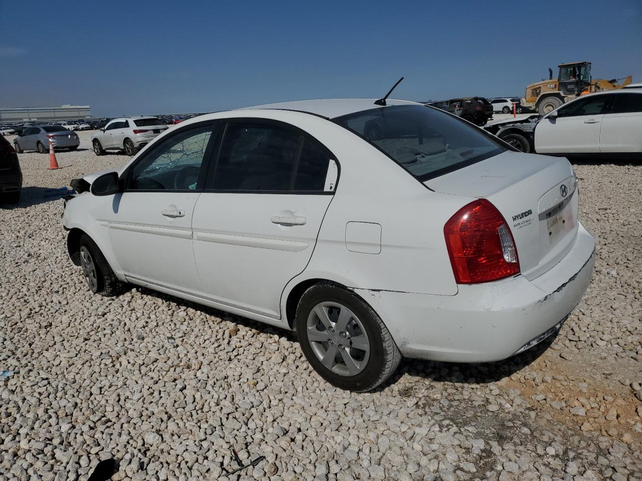 2009 Hyundai Accent VIN KMHCN46C09U387349 Copart auction photo, front end / frame damage damage thumbnail 2