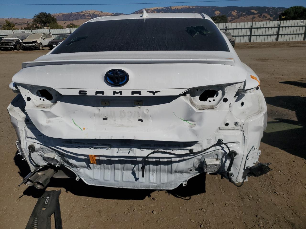 2021 Toyota Camry VIN 4T1G31AK4MU556415 Copart auction photo, rear end damage thumbnail 6