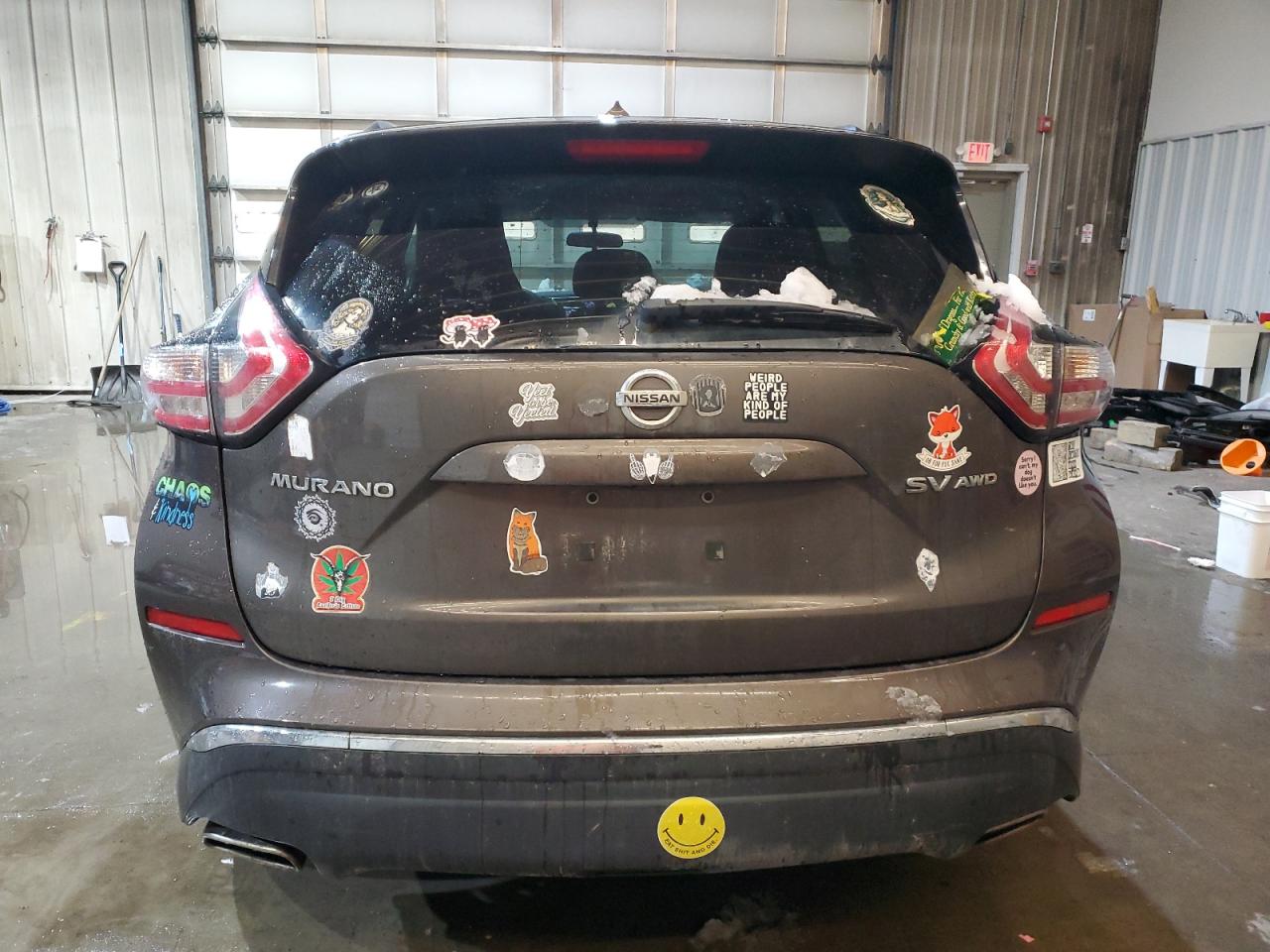 2015 Nissan Murano VIN 5N1AZ2MH2FN240048 Copart auction photo, front end damage thumbnail 6