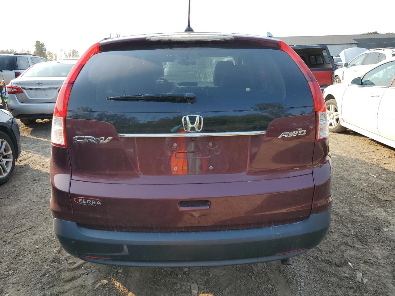 2012 Honda CR-V VIN 5J6RM4H70CL069756 Copart auction photo, minor dent/scratches damage thumbnail 6