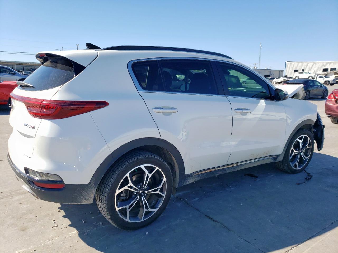 2022 KIA Sportage VIN KNDPR3A60N7020286 Copart auction photo, front end damage thumbnail 3
