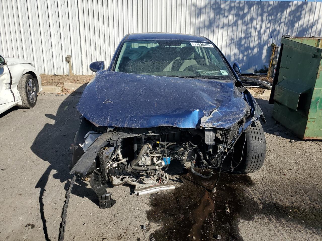2018 Hyundai Elantra VIN 5NPD84LF8JH272687 Copart auction photo, front end damage thumbnail 5