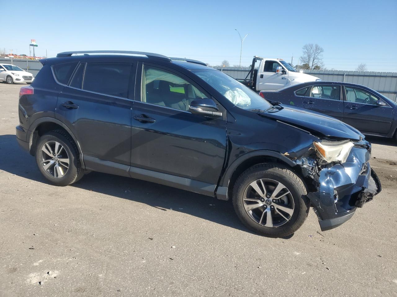 2018 Toyota RAV 4 VIN JTMWFREV2JJ746740 Copart auction photo, front end damage thumbnail 4