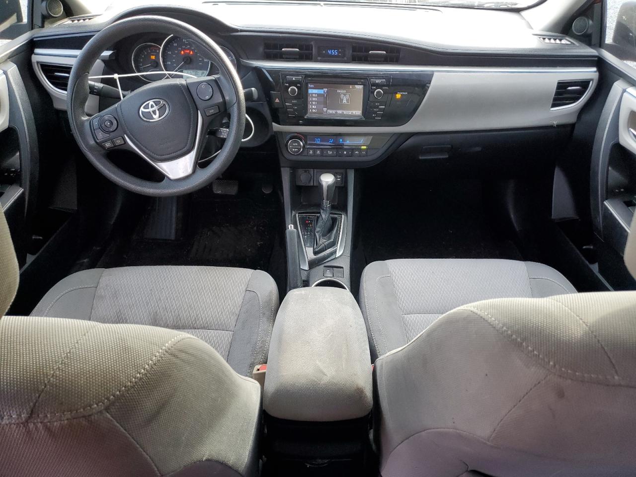 2015 Toyota Corolla VIN 2T1BURHE1FC253862 Copart auction photo, front end damage thumbnail 8