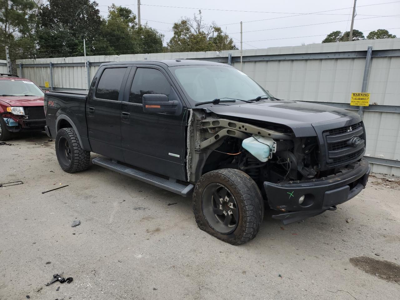 2013 Ford F-150 VIN 1FTFW1ET3DFC03291 Copart auction photo, front end damage thumbnail 4