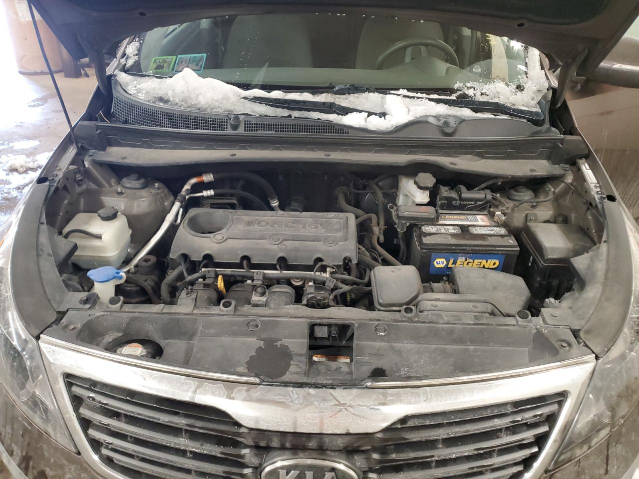 2012 KIA Sportage VIN KNDPB3A20C7211964 Copart auction photo, side damage thumbnail 12