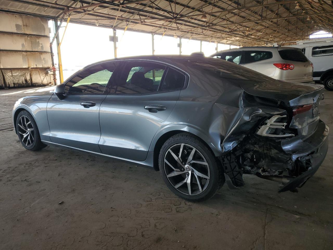 2019 Volvo S60 VIN 7JR102FK7KG010867 Copart auction photo, rear end damage thumbnail 2