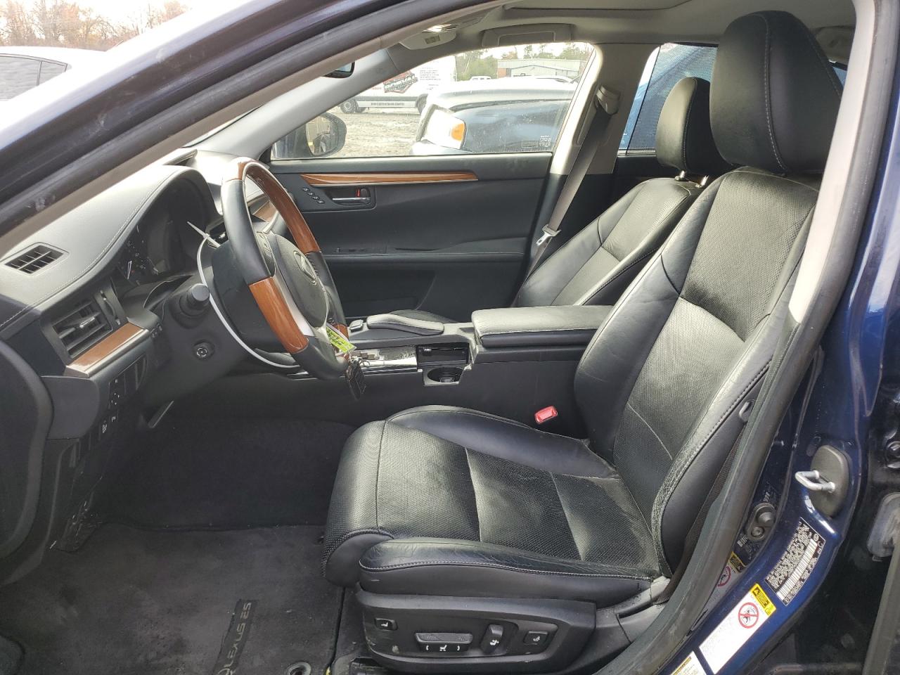 2013 Lexus ES VIN JTHBW1GGXD2025450 Copart auction photo, undercarriage / front end damage thumbnail 7