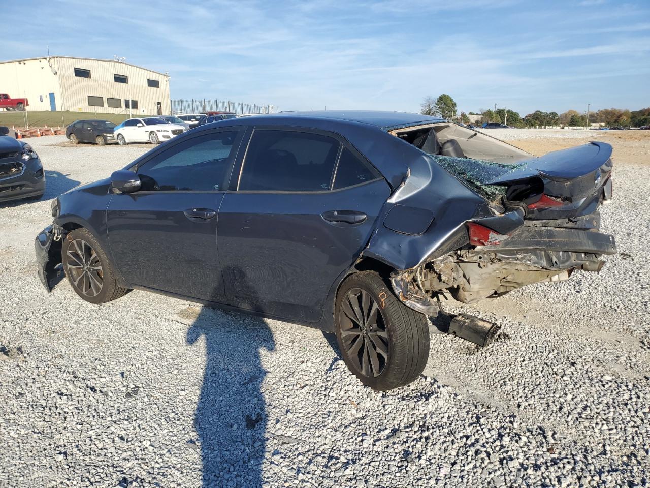 2017 Toyota Corolla VIN 5YFBURHE7HP634229 Copart auction photo, rear end / front end damage thumbnail 2