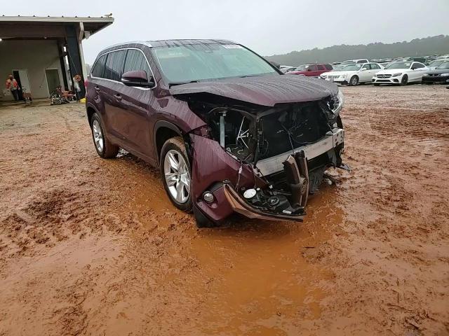 2017 Toyota Highlander VIN 5TDYZRFH4HS232569 Copart auction photo, front end damage thumbnail 14