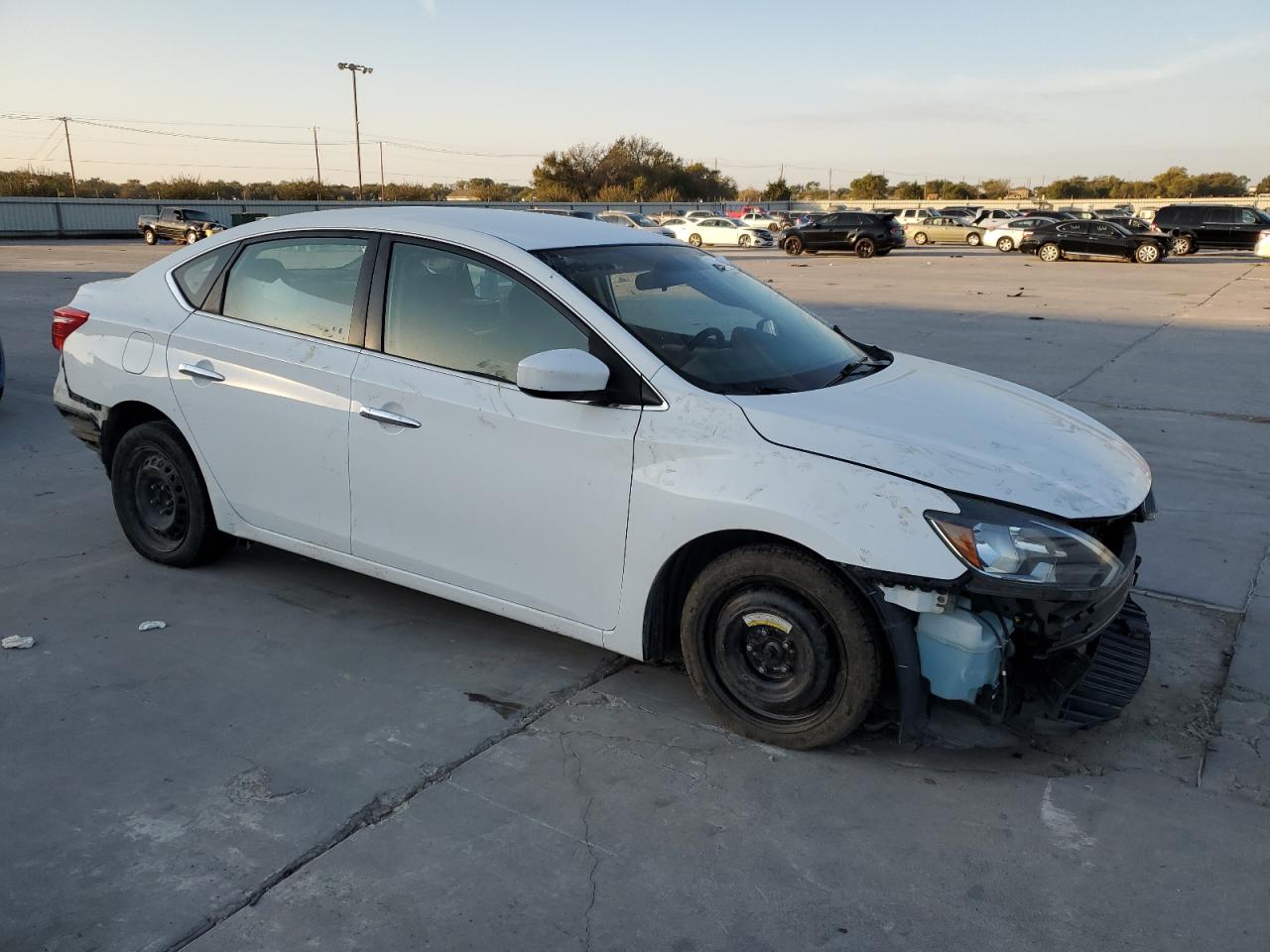 2019 Nissan Sentra VIN 3N1AB7AP1KY244190 Copart auction photo, front end / rear end damage thumbnail 8