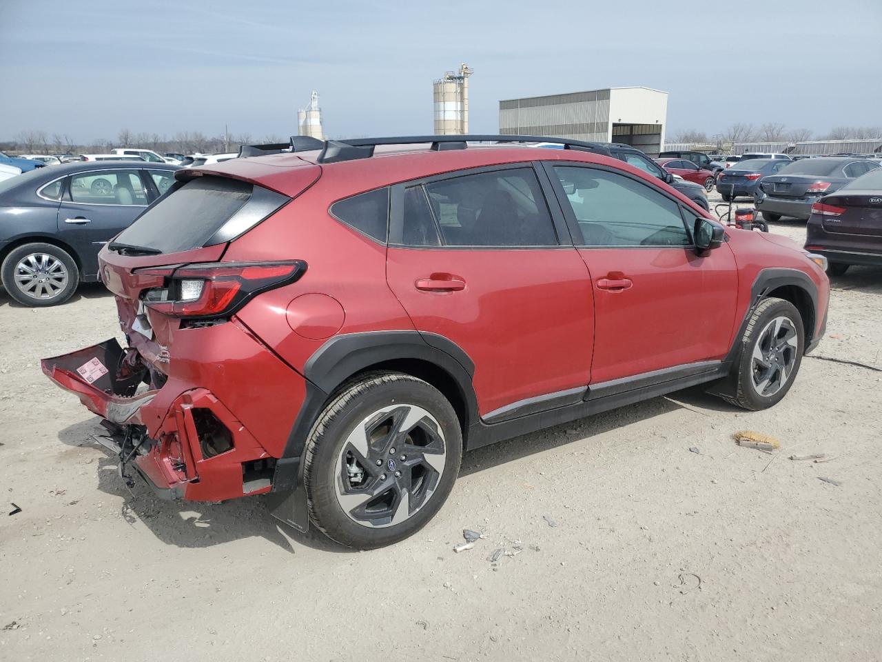 2025 Subaru XV VIN 4S4GUHM68S3718327 Copart auction photo, rear end damage thumbnail 3