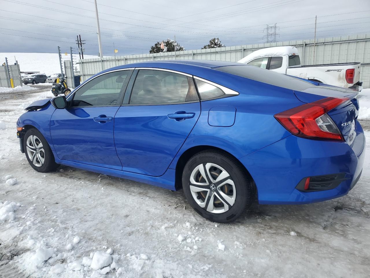 2016 Honda Civic VIN 19XFC2F51GE025183 Copart auction photo, front end damage thumbnail 2