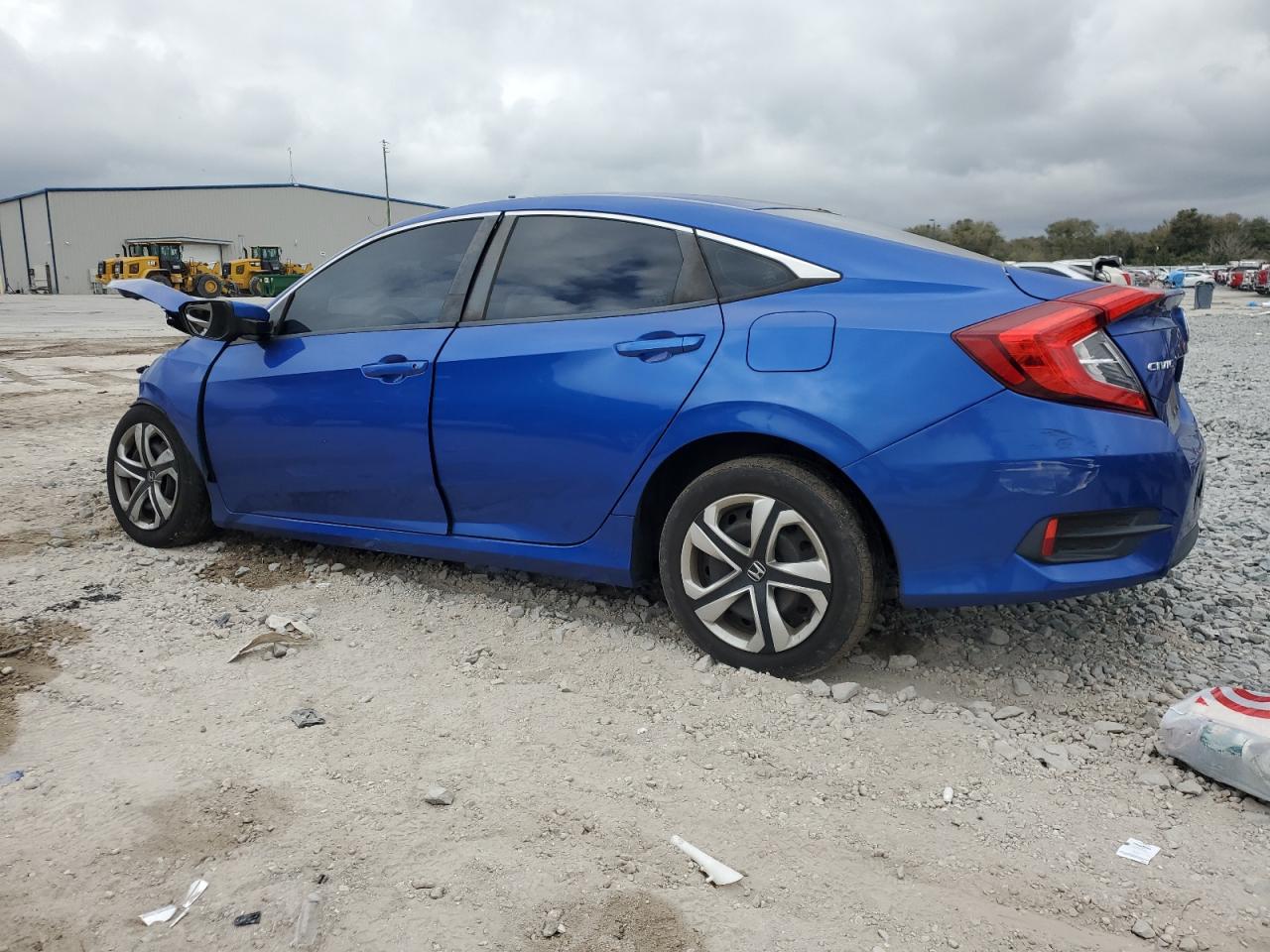 2018 Honda Civic VIN 2HGFC2F50JH594927 Copart auction photo, front end damage thumbnail 2