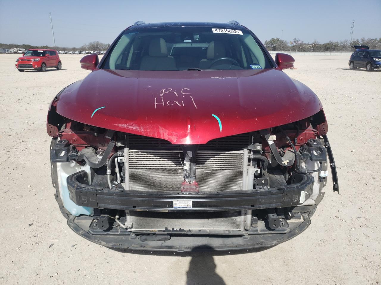 2018 Lincoln MKX VIN 2LMPJ6LR2JBL29534 Copart auction photo, front end damage thumbnail 5