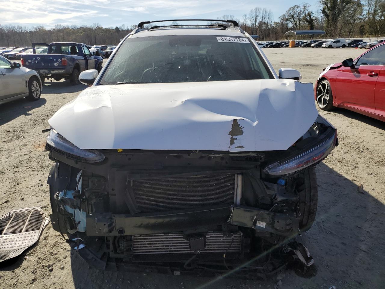 2023 Hyundai Kona VIN KM8K53A35PU007979 Copart auction photo, front end damage thumbnail 5