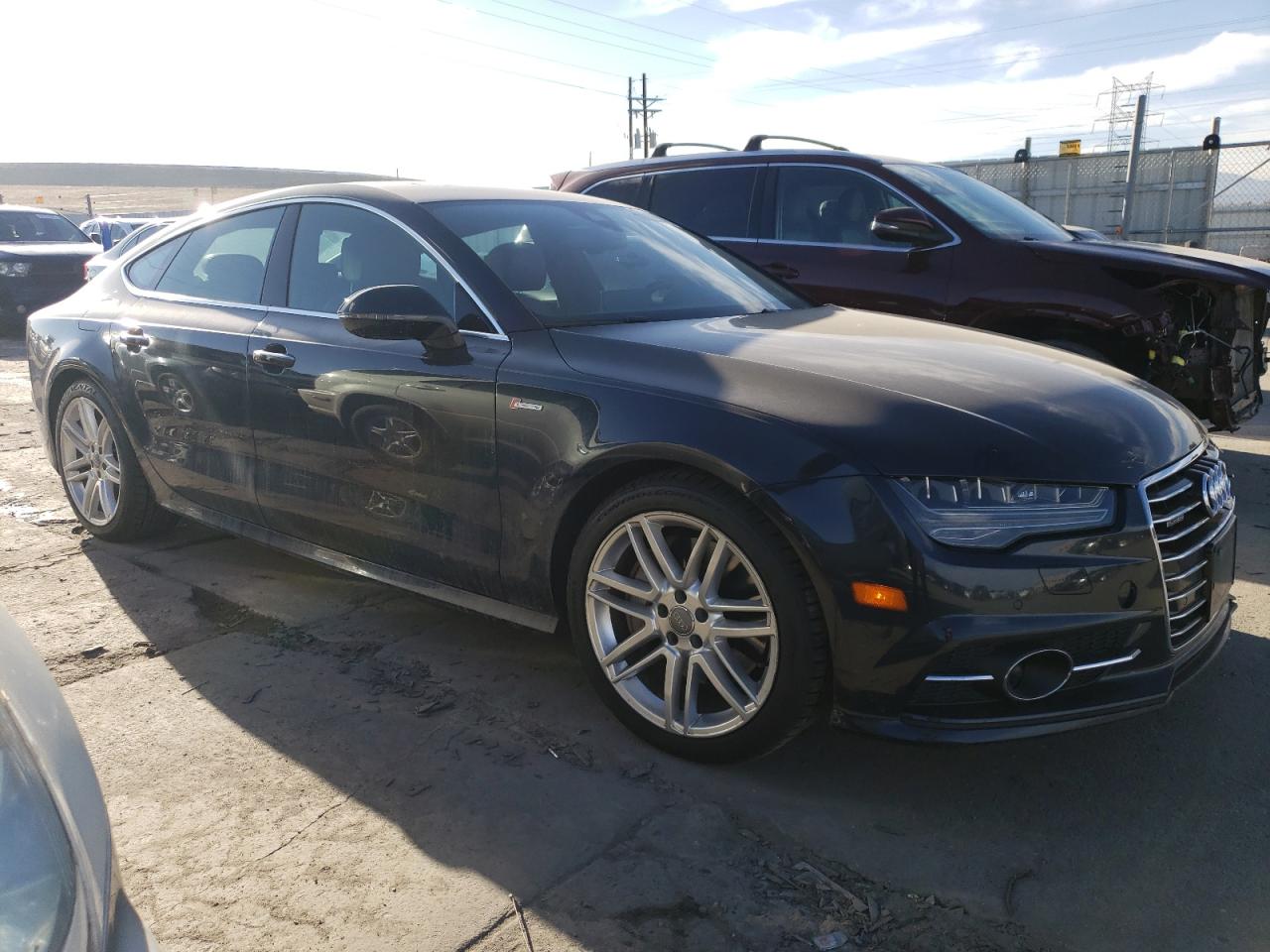 2016 Audi A7 VIN WAU2GAFC3GN065866 Copart auction photo, front end / minor dent/scratches damage thumbnail 4