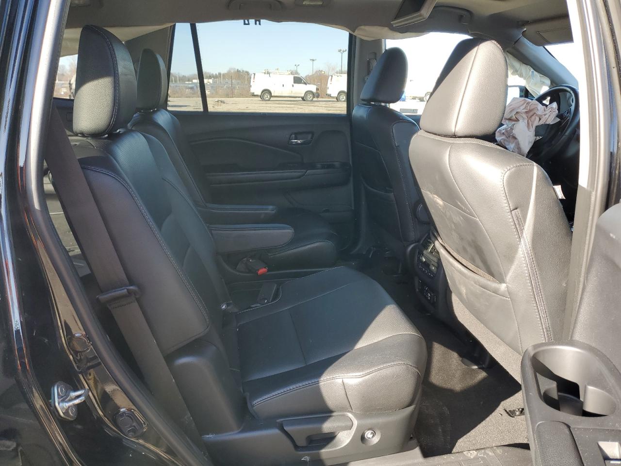 2019 Honda Pilot VIN 5FNYF6H08KB076000 Copart auction photo, front end / mechanical damage thumbnail 11