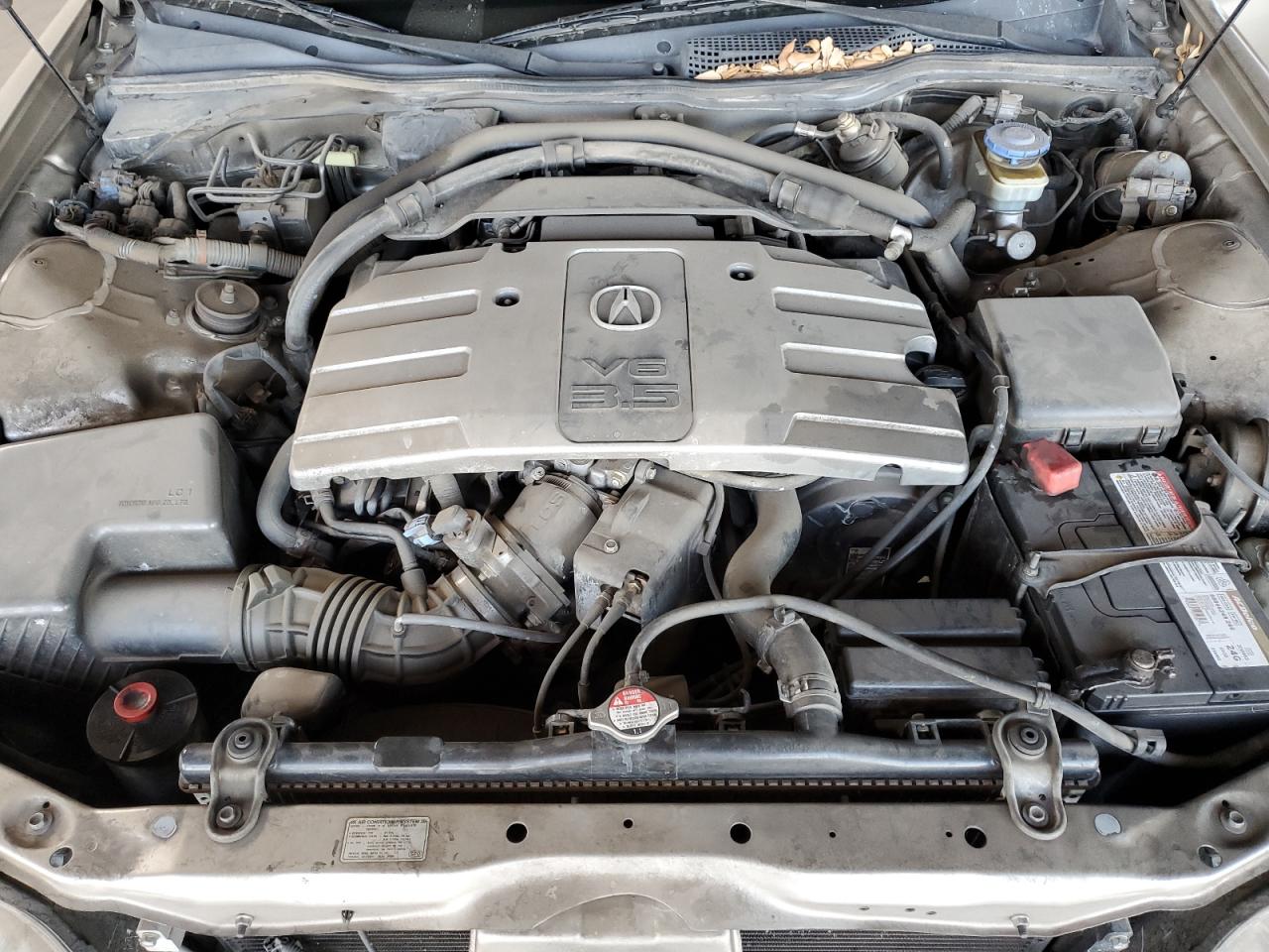 2002 Acura RL VIN JH4KA96522C015919 Copart auction photo, front end damage thumbnail 11
