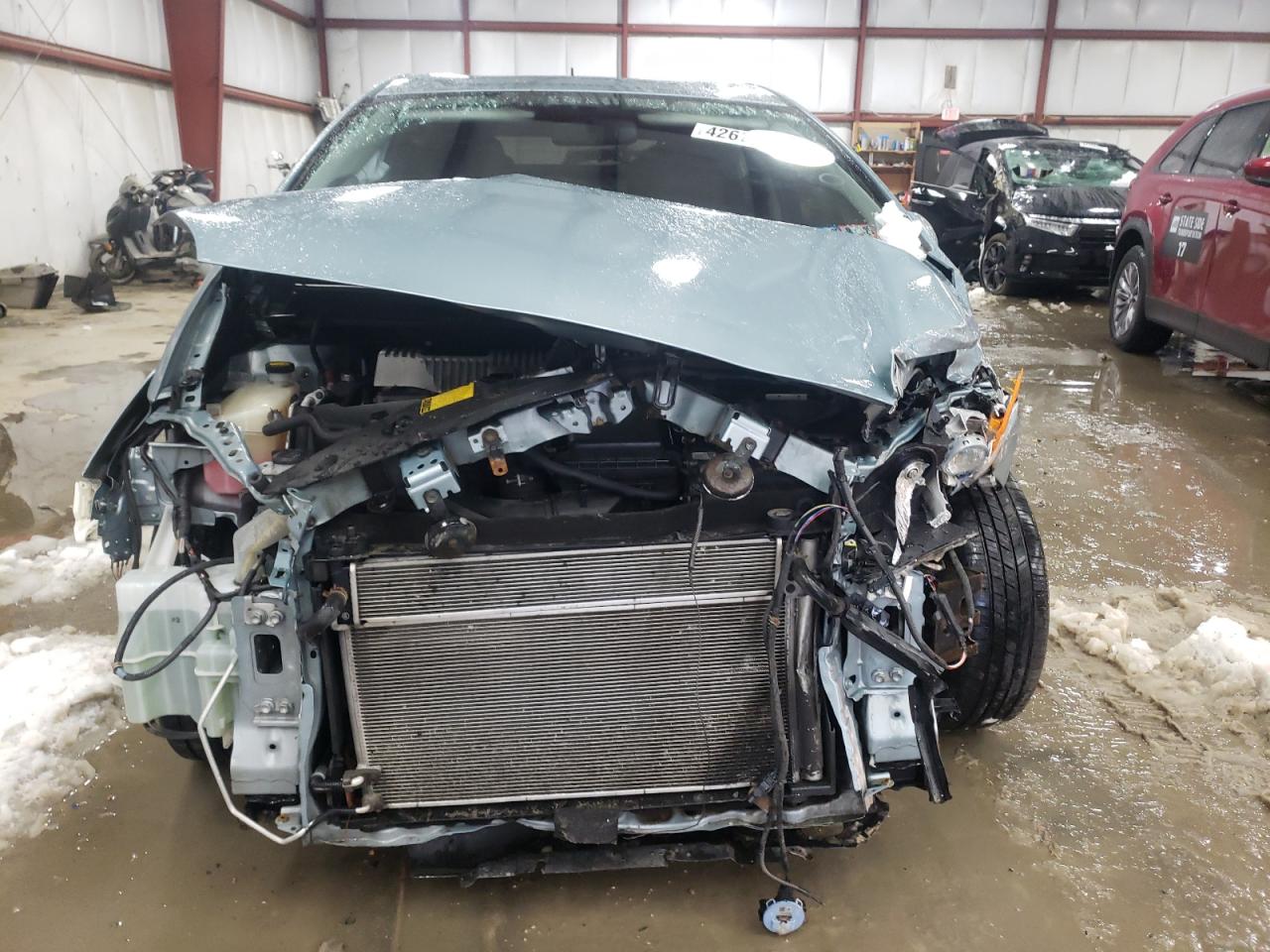 2014 Toyota Prius VIN JTDKN3DP8E3058771 Copart auction photo, front end damage thumbnail 5
