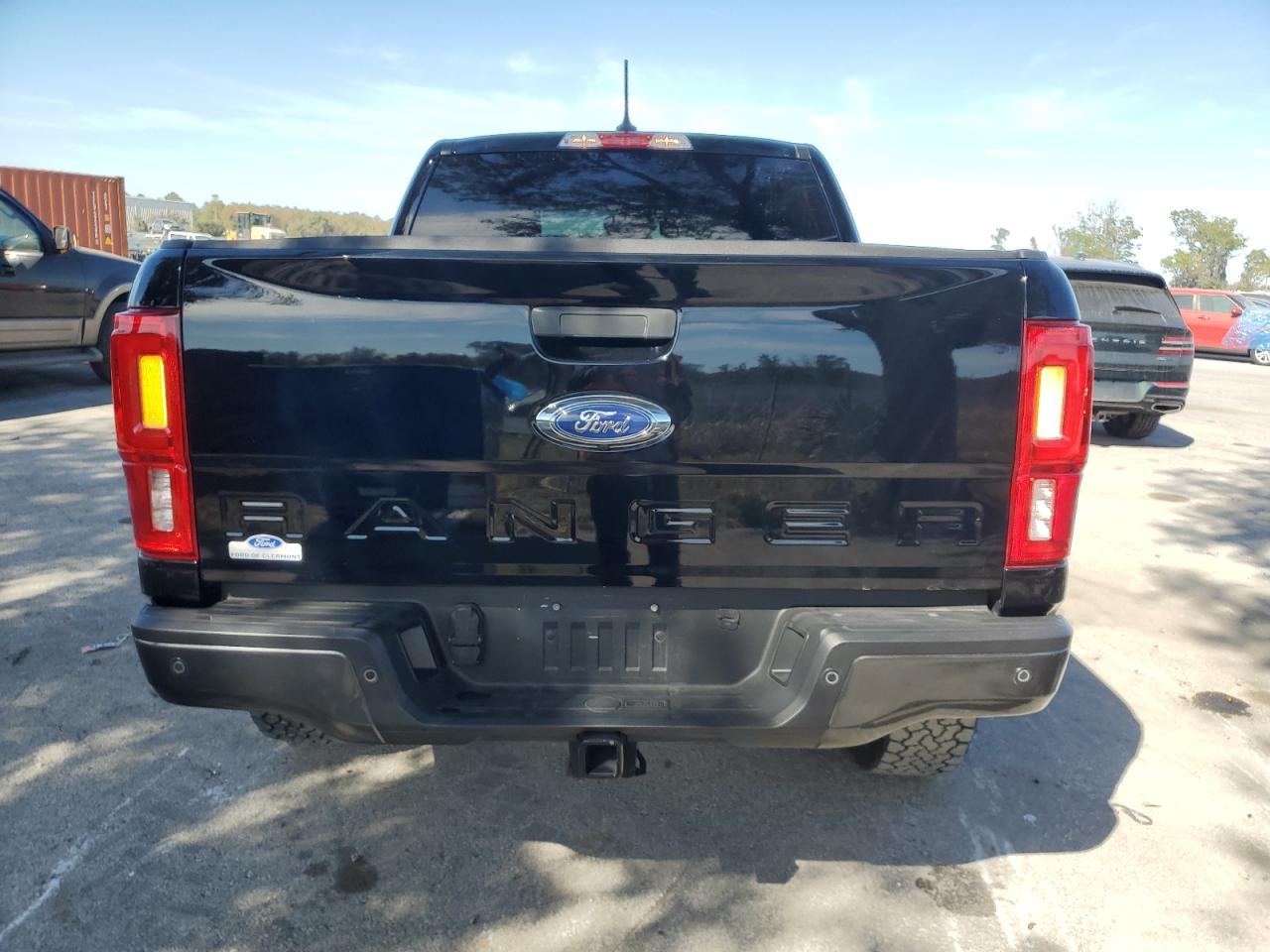 2023 Ford Ranger VIN 1FTER4FH3PLE20098 Copart auction photo, side / front end damage thumbnail 6