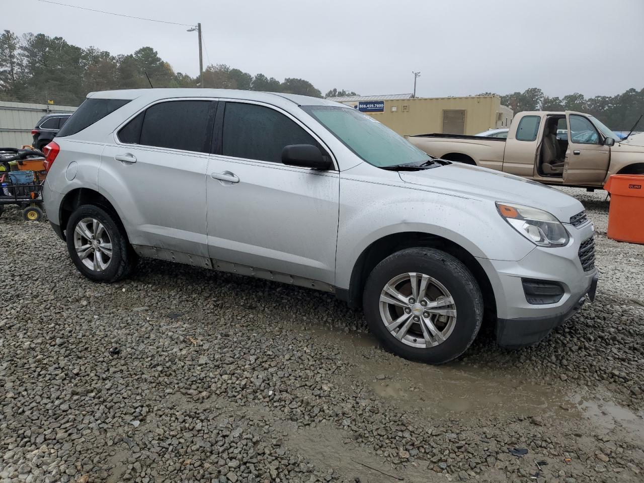 2017 Chevrolet Equinox VIN 2GNALBEK6H1510863 Copart auction photo, rear end / side damage thumbnail 4
