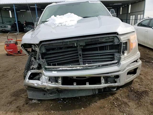 2018 Ford F-150 VIN 1FTEW1E57JKE80865 Copart auction photo, front end / side damage thumbnail 11