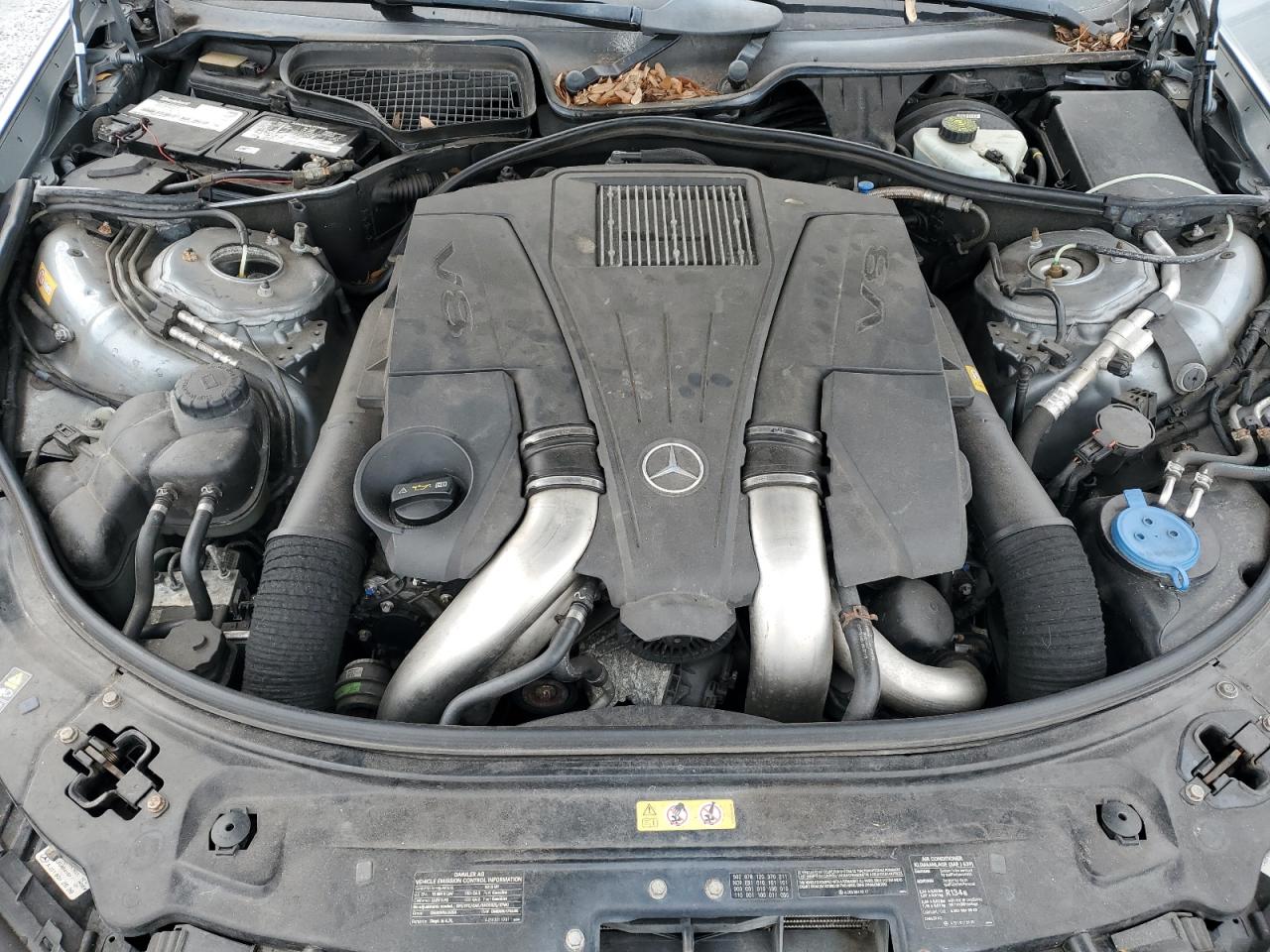 2013 Mercedes-Benz S-klasse VIN WDDNG9EB1DA529821 Copart auction photo, normal wear damage thumbnail 11