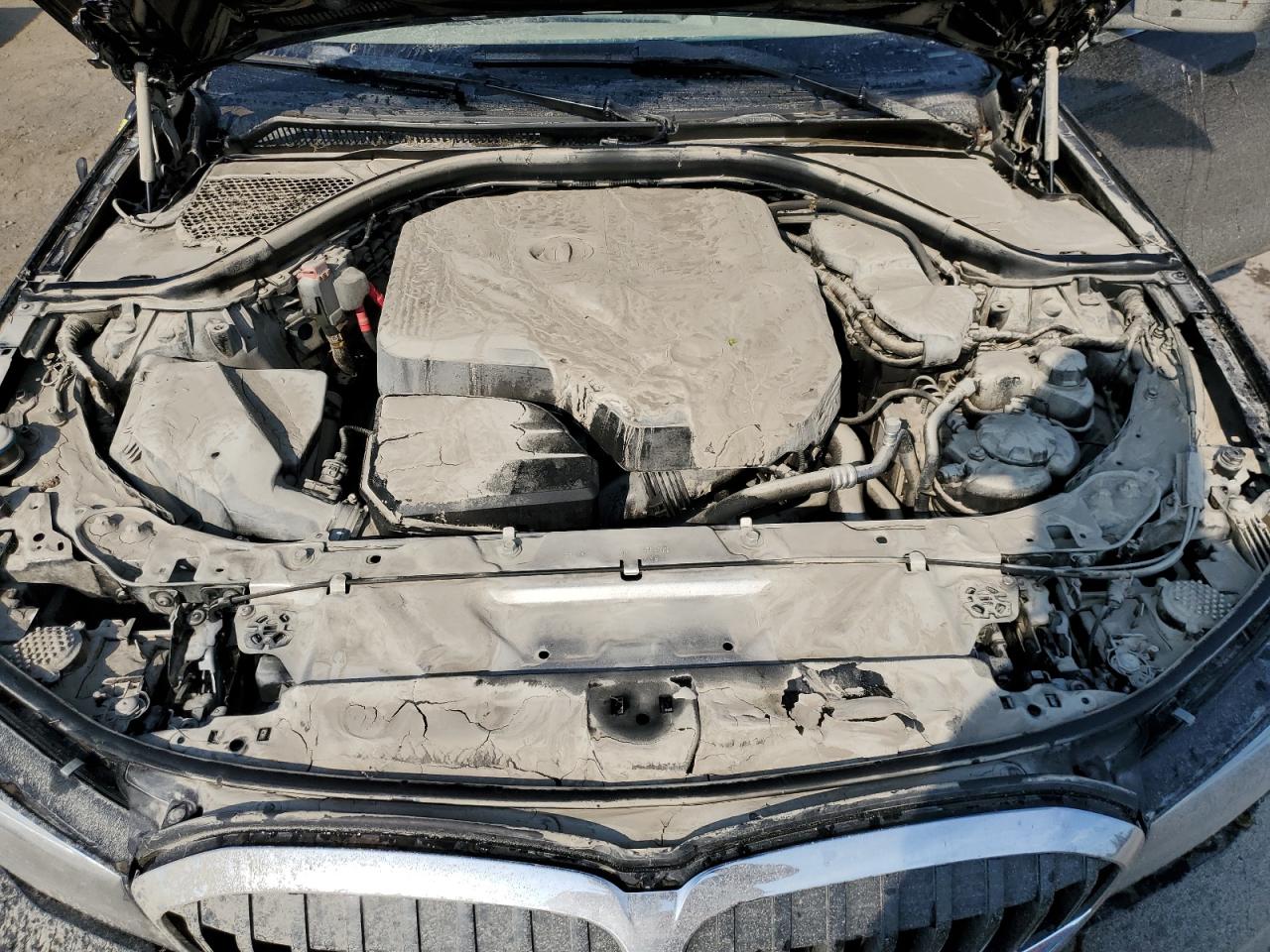2022 BMW 3er VIN 3MW5R7J00N8C73517 Copart auction photo, water/flood damage thumbnail 11