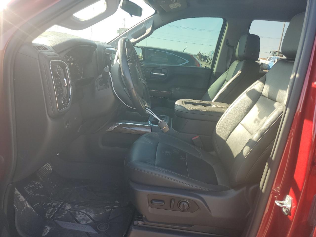 2021 Chevrolet Silverado VIN 3GCUYEET6MG141120 Copart auction photo, hail / minor dent/scratches damage thumbnail 7