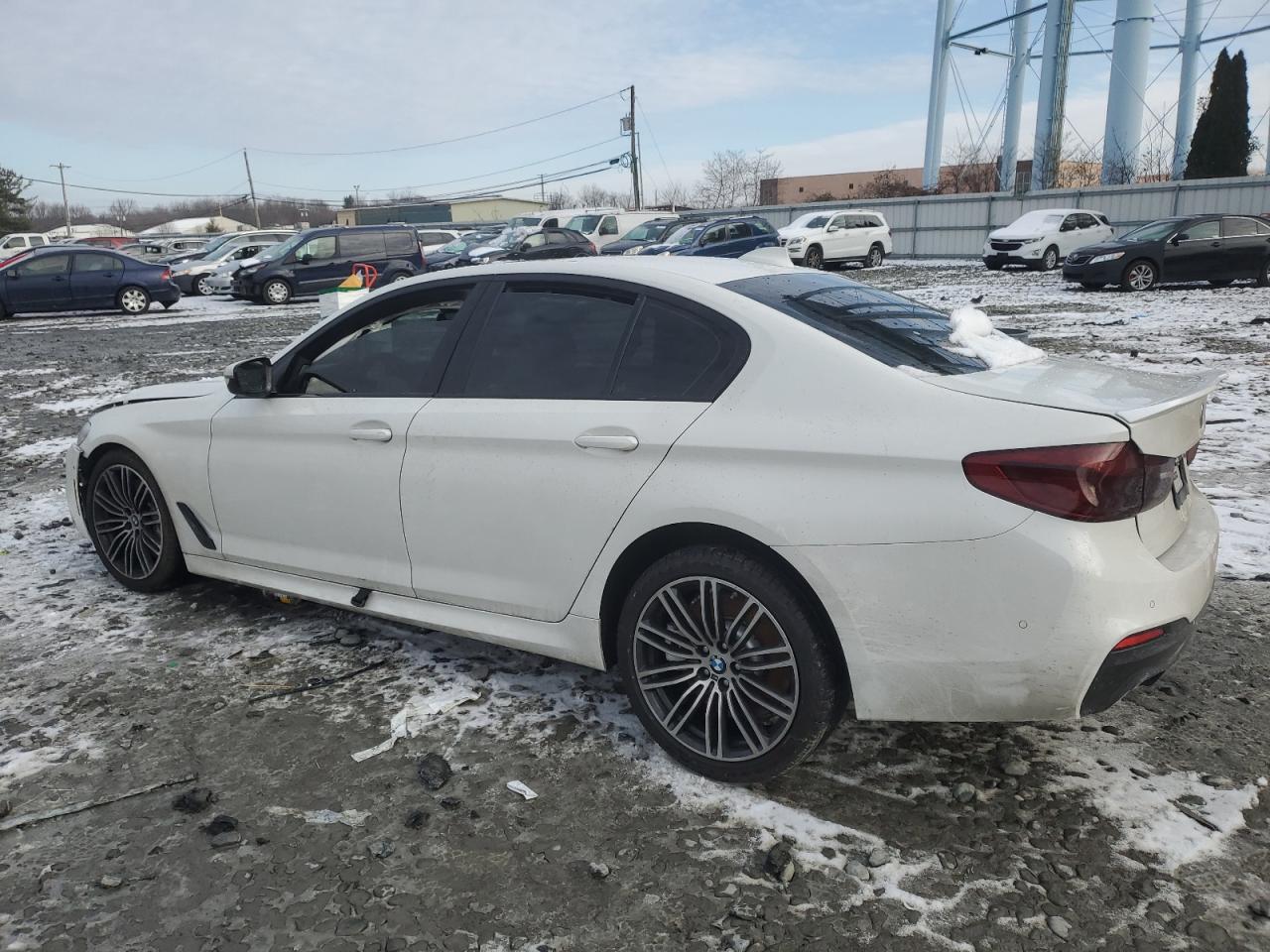 2020 BMW 5er VIN WBAJS3C00LCE47958 Copart auction photo, all over damage thumbnail 2