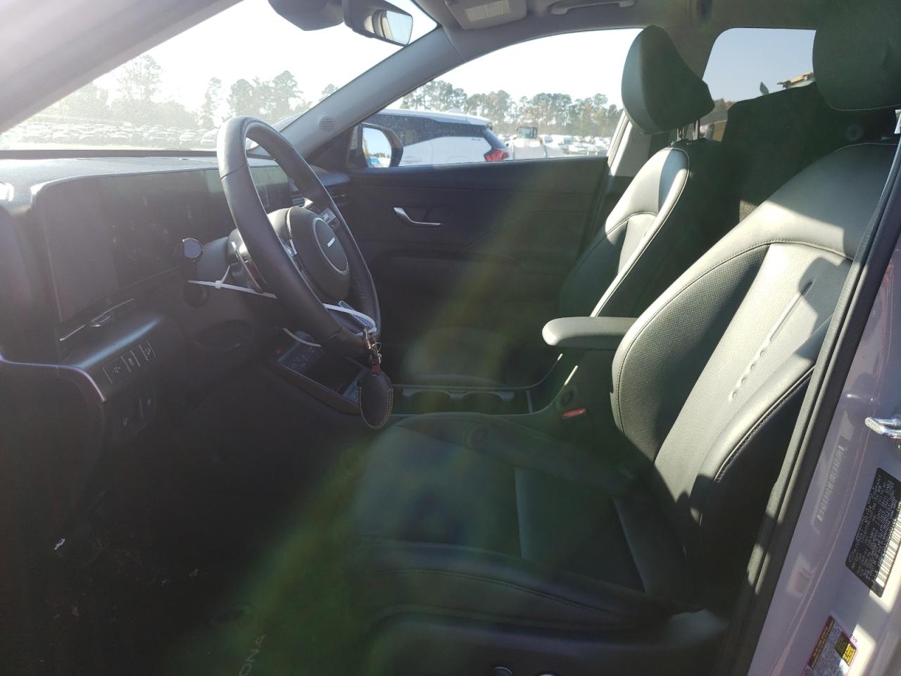 2024 Hyundai Kona VIN KM8HE3A37RU083166 Copart auction photo, rear end damage thumbnail 7