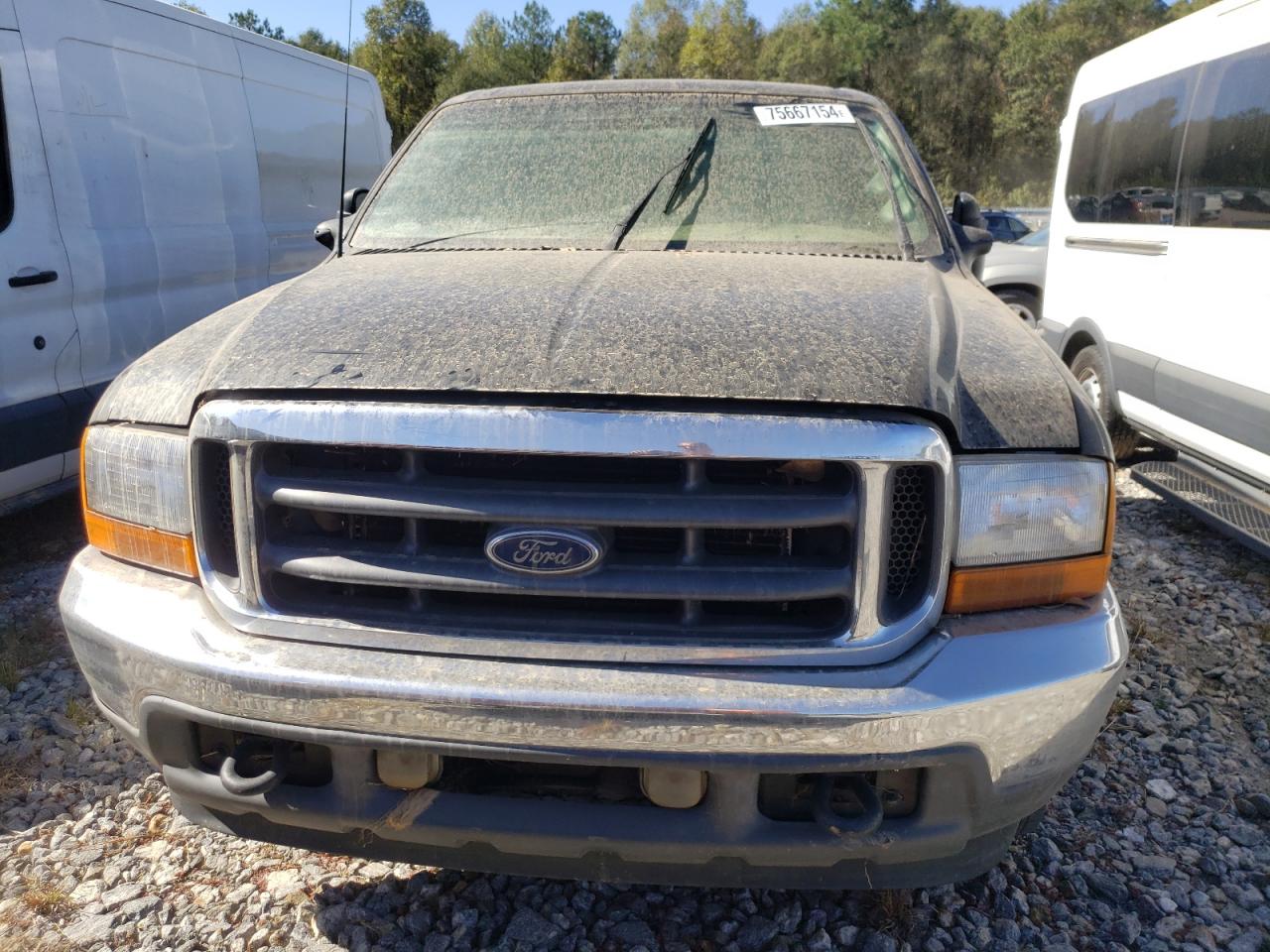 2001 Ford F250 VIN 3FTNW20F01MA75204 Copart auction photo, water/flood damage thumbnail 5