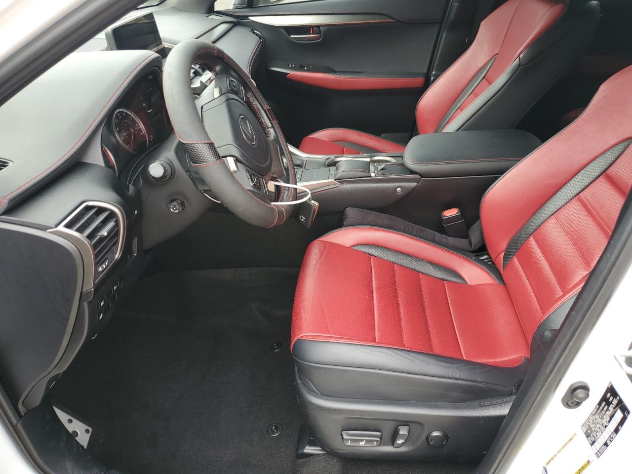 2021 Lexus NX VIN JTJSARBZ6M2192330 Copart auction photo, all over damage thumbnail 7