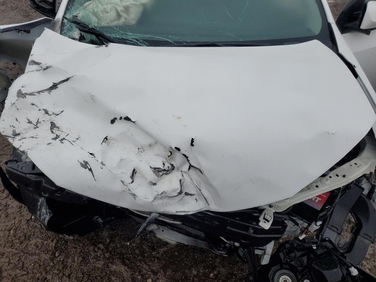 2015 Toyota Corolla VIN 2T1BURHEXFC353197 Copart auction photo, front end / side damage thumbnail 12