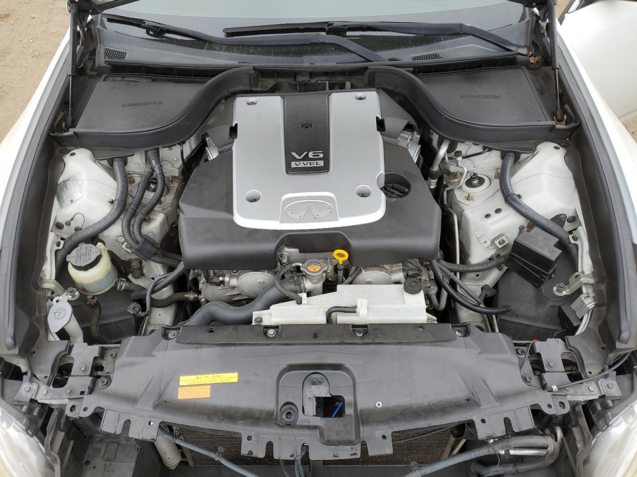 2011 Infiniti G VIN JN1CV6AP1BM500275 Copart auction photo, front end damage thumbnail 11