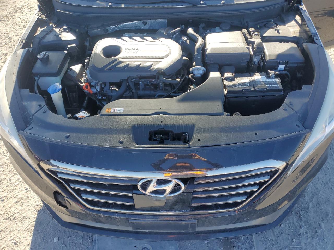 2015 Hyundai Sonata VIN 5NPE34AB0FH133454 Copart auction photo, front end / minor dent/scratches damage thumbnail 11